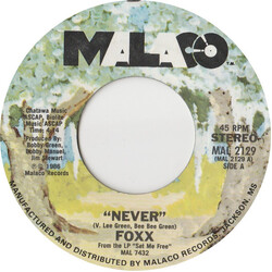 Foxx (6) Never USED VINYL 7INCH 45 RPM SINGLE STYRENE STEREO