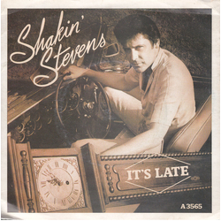 Shakin' Stevens It's Late Vinyl 7" USED