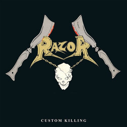 Razor (2) Custom Killing Vinyl LP USED
