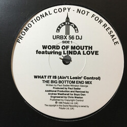 Word Of Mouth (5) What It Is (Ain't Losin Control) USED VINYL 12INCH PROMO