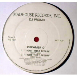 Dreamer G I Got That Feelin USED VINYL 12INCH 45 RPM PROMO