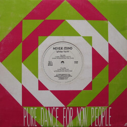 Never Mind White Form USED VINYL 12INCH 45 RPM