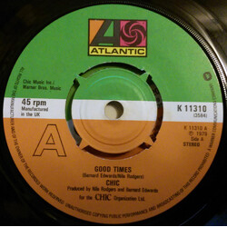 Chic Good Times USED VINYL 7INCH