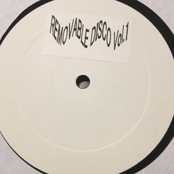 Unknown Artist Removable Disco Vol.1 USED VINYL 12INCH PROMO WHITE LABEL