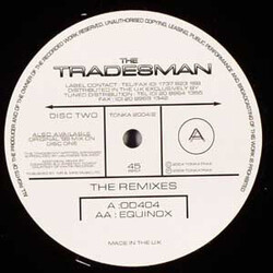 Equinox The Tradesman - The Remixes USED VINYL 12INCH
