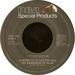 Buster Poindexter And His Banshees Of Blue / Autograph (2) Hot Hot Hot / Turn Up The Radio Vinyl 7" USED