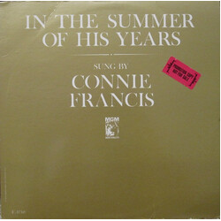 Connie Francis In The Summer Of His Years Vinyl LP USED