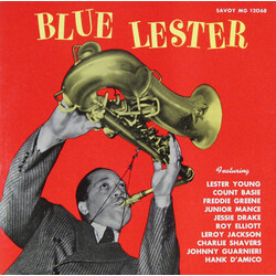Lester Young Blue Lester Vinyl LP USED