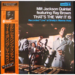 Milt Jackson Quintet / Ray Brown That's The Way It Is Vinyl LP USED