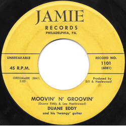 Duane Eddy Moovin' N' Groovin' / Up And Down USED VINYL 7INCH 45 RPM SINGLE