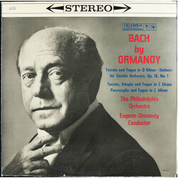 Johann Sebastian Bach / Johann Christian Bach / The Philadelphia Orchestra / Eugene Ormandy Bach By Ormandy Vinyl LP USED