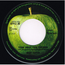 Mary Hopkin Think About Your Children Vinyl 7" USED