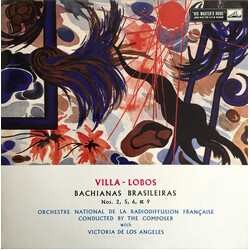 Heitor Villa-Lobos / Victoria De Los Angeles / Orchestre National De France Bachianas Brasileiras, Nos. 2, 5, 6, & 9 Vinyl LP USED