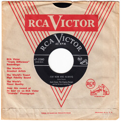 Hank Snow For Now And Always / A Message From The Tradewinds USED VINYL 7INCH 45 RPM SINGLE
