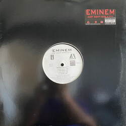 Eminem Just Don't Give A F*** USED VINYL 12INCH 33 S RPM SINGLE