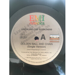 Jason & The Scorchers Golden Ball And Chain (Single Version) USED VINYL 7INCH 45 RPM SINGLE PROMO