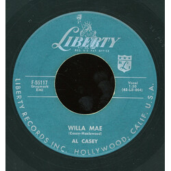 Al Casey (2) Willa Mae / She Gotta Shake USED VINYL 7INCH 45 RPM
