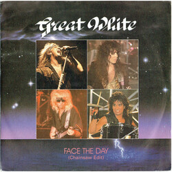 Great White Face The Day (Chainsaw Edit) USED VINYL 7INCH 45 RPM