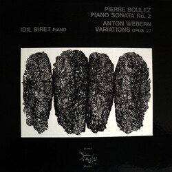 Idil Biret / Pierre Boulez / Anton Webern Piano Sonata No. 2 / Variations (Opus 27) Vinyl LP USED