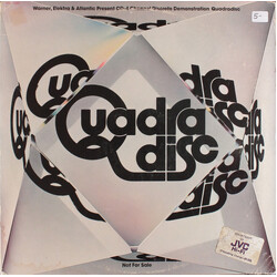 Various Warner, Elektra & Atlantic Present CD-4 Channel Demonstration Quadradisc Vinyl LP USED