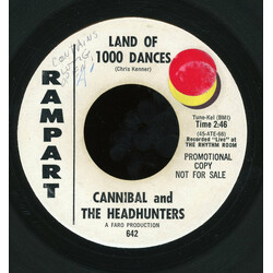 Cannibal & The Headhunters Land Of 1000 Dances / I'll Show You How To Love Me USED VINYL 7INCH 45 RPM SINGLE PROMO