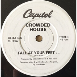 Crowded House Fall At Your Feet USED VINYL 7INCH 45 RPM SINGLE PROMO STEREO