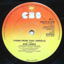 Bob James Theme From 'Taxi' (Angela) VINYL 12" USED