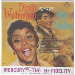 Dinah Washington Dinah Washington Sings Fats Waller Vinyl LP USED