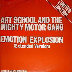 Art School & The Mighty Motor Gang Emotion Explosion VINYL 12" USED