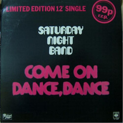 Saturday Night Band Come On Dance, Dance VINYL 12" USED