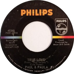 Paul & Paula True Love USED VINYL 7INCH 45 RPM SINGLE