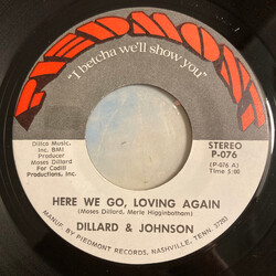 Moses Dillard / Lorraine Johnson Here We Go, Loving Again USED VINYL 7INCH 45 RPM