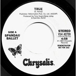 Spandau Ballet True USED VINYL 7INCH 45 RPM SINGLE PROMO STYRENE STEREO