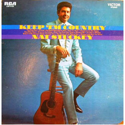 Nat Stuckey Keep 'Em Country Vinyl LP USED
