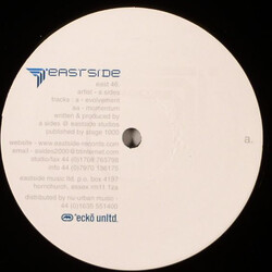 A-Sides Evolvement / Momentum VINYL 12" USED