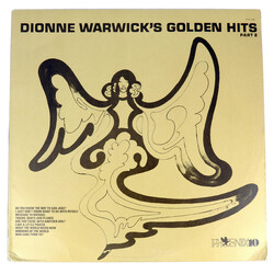 Dionne Warwick Dionne Warwick's Golden Hits/Part Two Vinyl LP USED