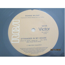 Ronnie Milsap Stranger In My House / Is It Over USED VINYL 7INCH 45 RPM SINGLE