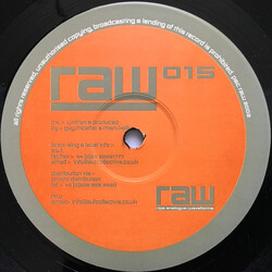 Guy McAffer / Mark Kelly RAW 015 VINYL 12" USED