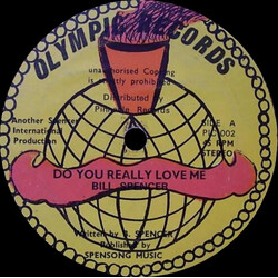 Bill Spencer Do You Really Love Me / Imagine USED VINYL 12INCH 45 RPM