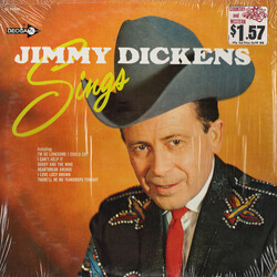 Little Jimmy Dickens Jimmy Dickens Sings Vinyl LP USED