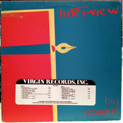 Interview Big Oceans Vinyl LP USED