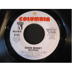 Eddie Money Maureen USED VINYL 7INCH 45 RPM SINGLE PROMO STEREO MONO