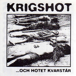 Krigshot ...Och Hotet Kvarstår USED VINYL 7INCH 33 S RPM