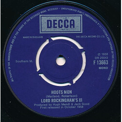 Lord Rockingham's XI Hoots Mon USED VINYL 7INCH 45 RPM SINGLE REISSUE MONO