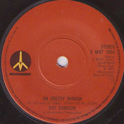 Roy Orbison Oh Pretty Woman / It's Over USED VINYL 7INCH SINGLE STEREO