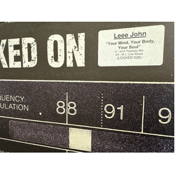 Leee John Your Mind, Your Body, Your Soul USED VINYL 12INCH WHITE LABEL PROMO