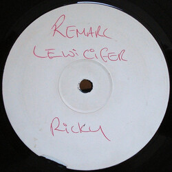 Remarc / Lewi Cifer Ricky USED VINYL 12INCH WHITE LABEL 33 S RPM