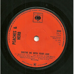 Peaches & Herb Soothe Me With Your Love USED VINYL 7INCH 45 RPM