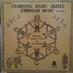 Hap Palmer Learning Basic Skills Through Music Volume 5 Vinyl LP USED