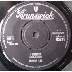 Brenda Lee I Wonder USED VINYL 7INCH 45 RPM SINGLE